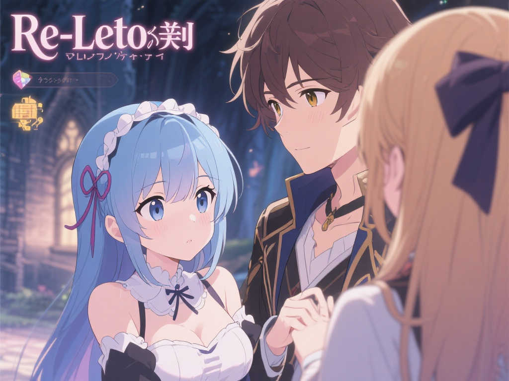 动画《Re：从零开始的异世界生活》全新乙女游戏震撼登场