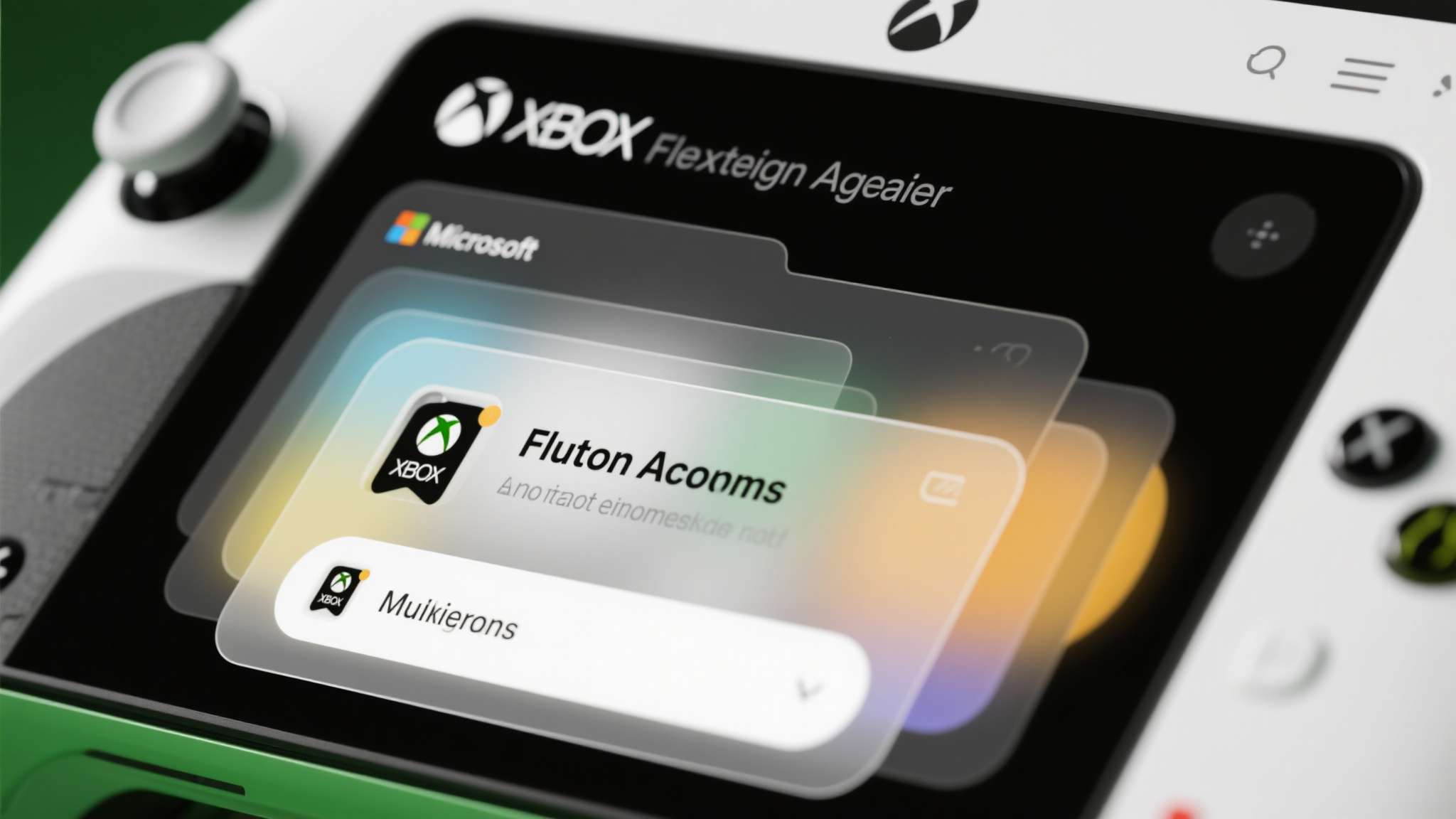 中国微软xbox游戏平台 视觉风格与Fluent Design对齐:微软将Xbox成就通知的UI语言与其F